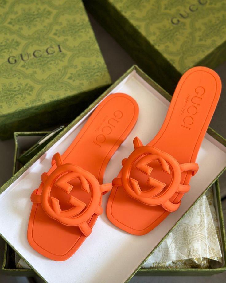 Gucci Interlocking G slide sandals