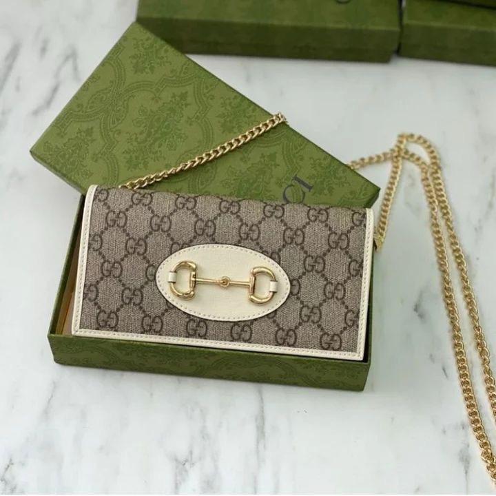 Gucci Horsebit 1955 wallet on chain