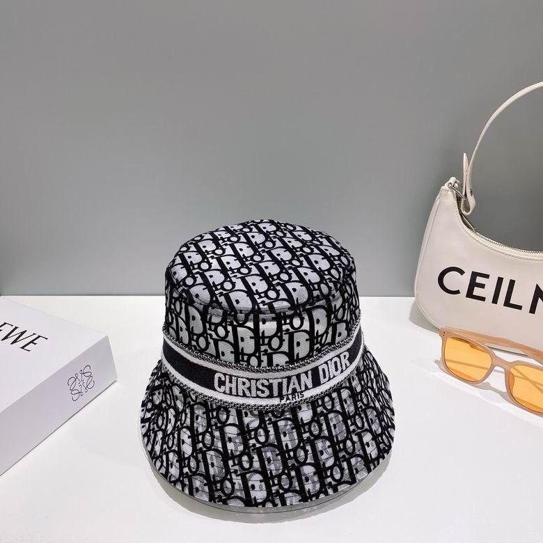 Dior Oblique Small Brim Bucket Hat