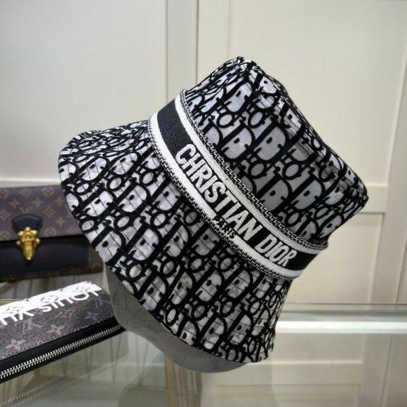 Dior Oblique Small Brim Bucket Hat