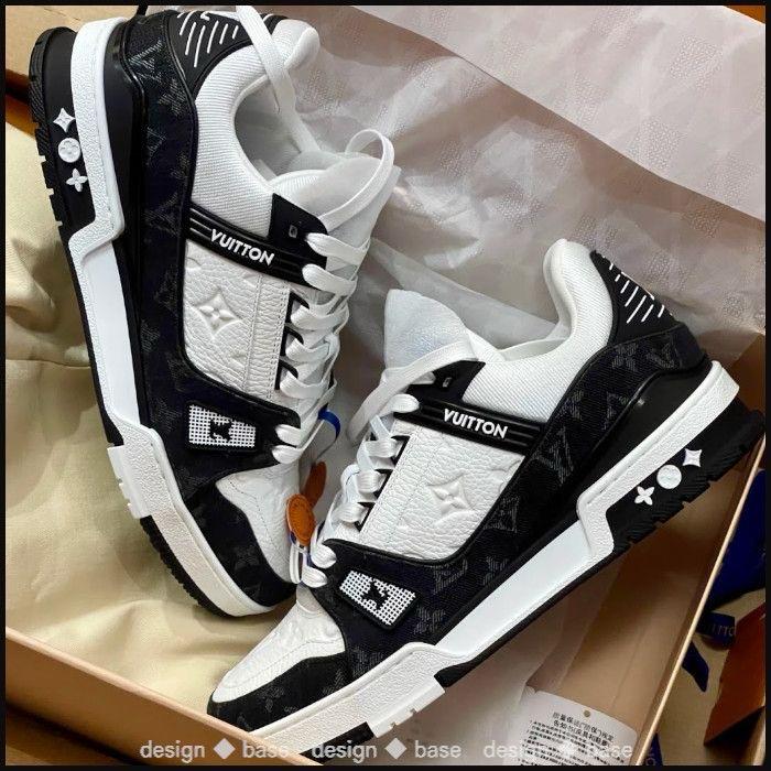 Louis Vuitton LV Trainer sneaker | Black & White