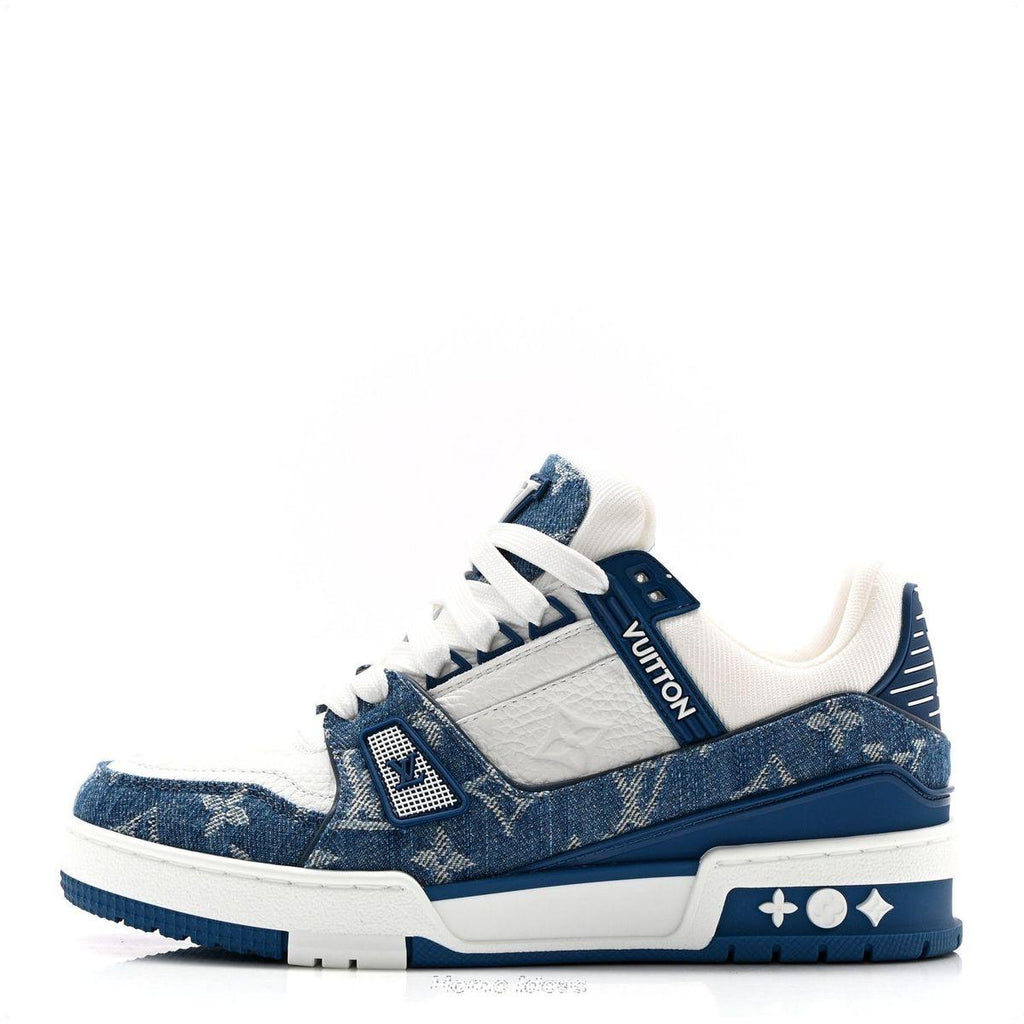 Louis Vuitton LV Trainer sneaker | Blue & White